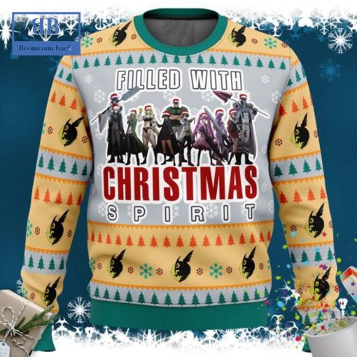 Akame Ga Kill Night Raid Filled With Christmas Spirit Ugly Christmas Sweater