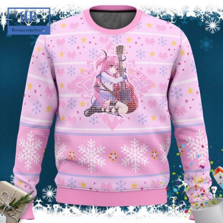 Angel Beats Yui Loves Guitar Ugly Christmas Sweater