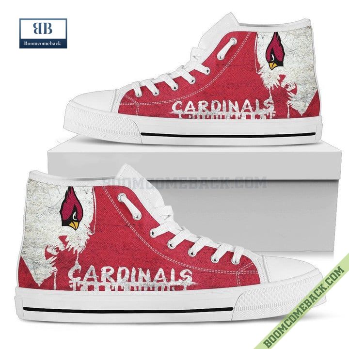 Arizona Cardinals Alien Movie High Top Canvas Shoes