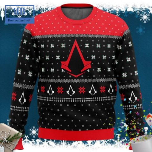 Assassin’s Creed Assassin Insignia Symbol Ugly Christmas Sweater