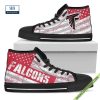 Baltimore Orioles American Flag Vintage High Top Canvas Shoes