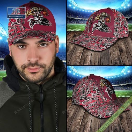 Atlanta Falcons Mascot 3D Snapback Cap Sport Fashion