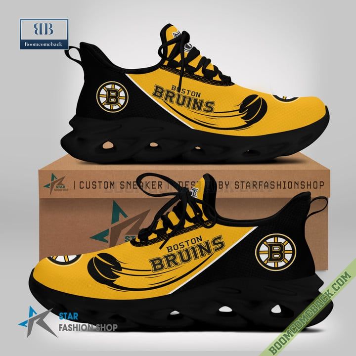 Boston Bruins Yeezy Max Soul Shoes