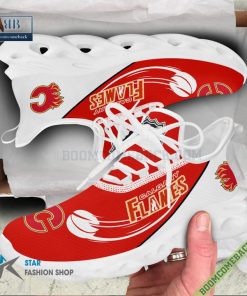 Calgary Flames Yeezy Max Soul Shoes
