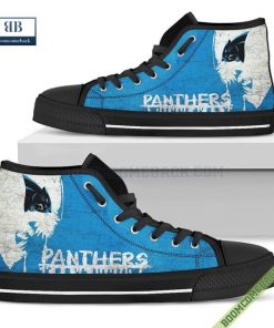 Carolina Panthers Alien Movie High Top Canvas Shoes
