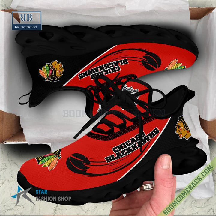 Chicago Blackhawks Yeezy Max Soul Shoes