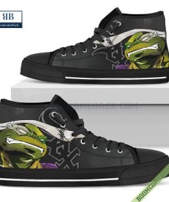 Chicago White Sox Teenage Mutant Ninja Turtles High Top Canvas Shoes