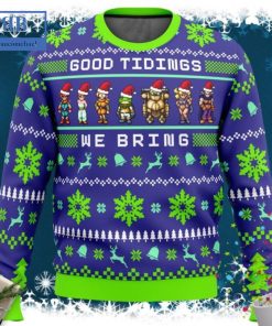 Chrono Trigger Good Tidings We Brings Ugly Christmas Sweater