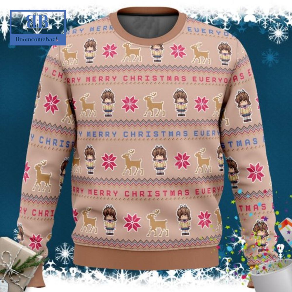 Clannad Furukawa Nagisa Merry Mery Christmas Ugly Christmas Sweater