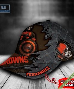 cleveland browns captain america marvel personalized classic cap hat 5 cPdFE