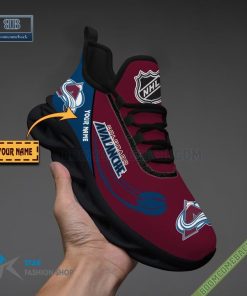 colorado avalanche custom name running max soul sneakers 7 QRCjY