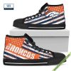 Dallas Stars American Flag Vintage High Top Canvas Shoes