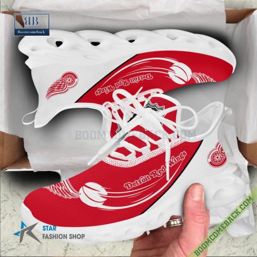 Detroit Red Wings Yeezy Max Soul Shoes