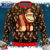 Donkey Kong Drum Ugly Christmas Sweater
