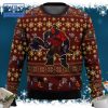 Donkey Kong Drum Ugly Christmas Sweater