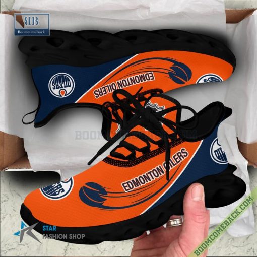 Edmonton Oilers Yeezy Max Soul Shoes