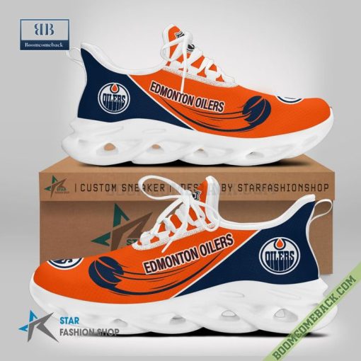 Edmonton Oilers Yeezy Max Soul Shoes