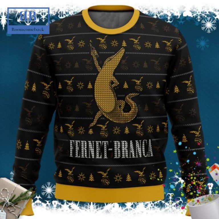 Fernet-Branca Ugly Christmas Sweater