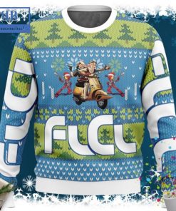 FLCL Fooly Cooly Alt Ugly Christmas Sweater