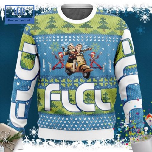 FLCL Fooly Cooly Alt Ugly Christmas Sweater