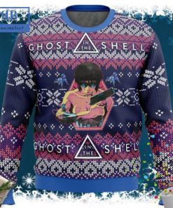 Ghost in the Shell Alt Logicoma Ugly Christmas Sweater