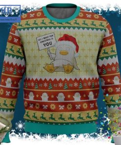 Gintama Elizabeth All I Want For Christmas Is You Ugly Christmas Sweater