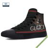 Gucci King Snake High Top Canvas Shoes Sneakers White Version