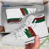 Gucci Star Night High Top Canvas Shoes Sneakers