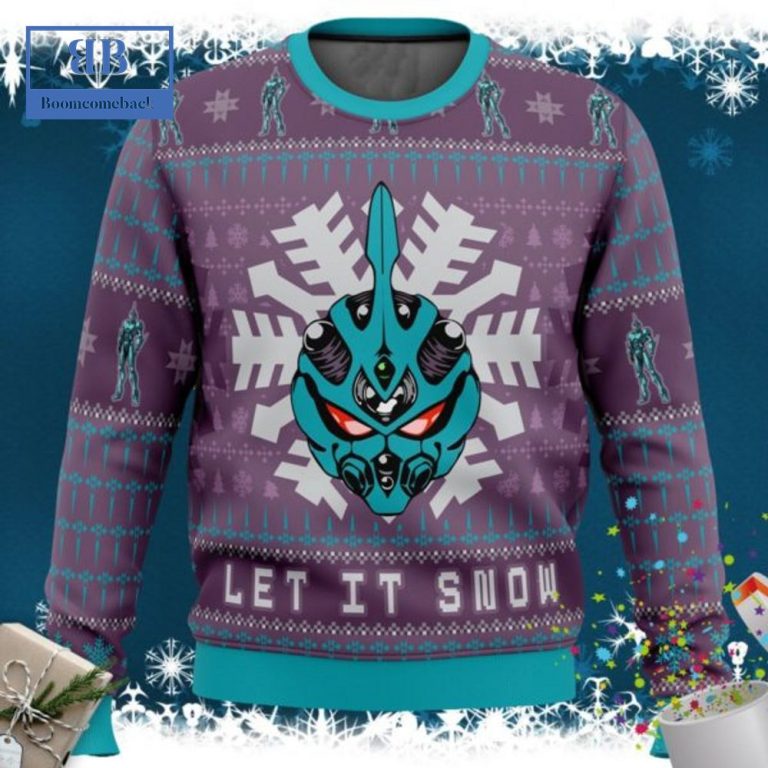 Guyver Let It Snow Ugly Christmas Sweater
