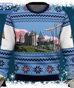 Harry Potter Retro Hogwarts Ugly Christmas Sweater