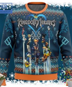 Kingdom Hearts Mickey Mouse Donald Duck Goofy Ugly Christmas Sweater