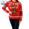 Krampus Snowman Ugly Christmas Sweater