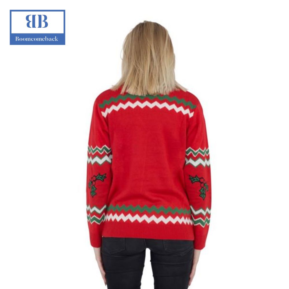 Let's Get Elfed Up Ugly Christmas Sweater