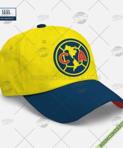 liga mx aguilas club america yellow navy classic cap hat 7 HEb0f