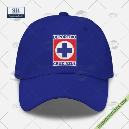 Liga MX Cruz Azul Old Logo Royal Blue Cap Hat