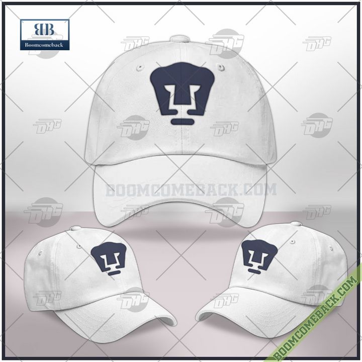 Liga MX UNAM Pumas White Classic Cap Hat
