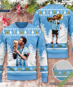 Lionel Messi FiFa World Cup 2022 Champions Ugly Sweater