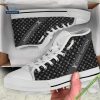 Louis Vuitton Luxury High Top Canvas Shoes Style 01