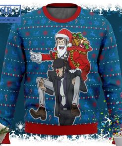 Lupin The 3rd Run Run Rudolph Ugly Christmas Sweater