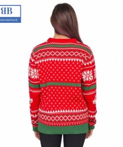 merry christmas ya filthy animal reindeer ugly christmas sweater 3 IsV4S