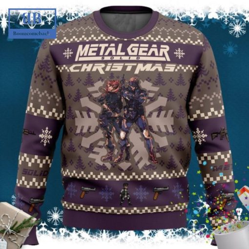 Metal Gear Solid Ugly Christmas Sweater