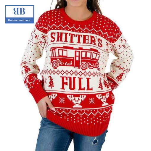 National Lampoon’s Christmas Vacation Shitter’s Full Ugly Christmas Sweater