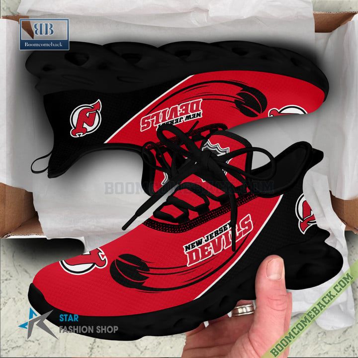 New Jersey Devils Yeezy Max Soul Shoes