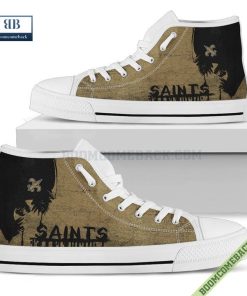 new orleans saints alien movie high top canvas shoes 3 2FetR