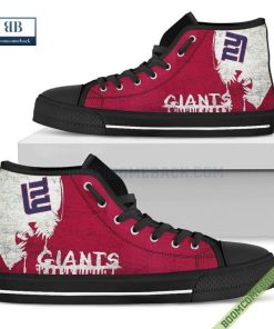 New York Giants Alien Movie High Top Canvas Shoes