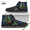 New York Mets Hulk Marvel High Top Canvas Shoes