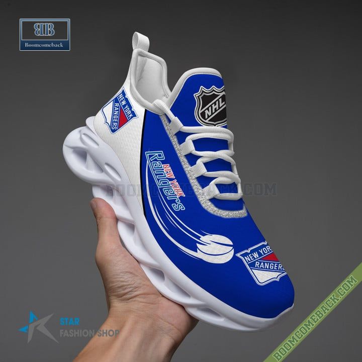 New York Rangers Yeezy Max Soul Shoes