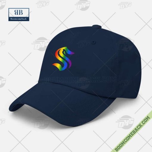 NHL Seatle Kraken LGBTQ Pride Classic Cap Hat
