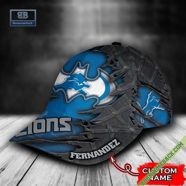 Personalized Detroit Lions Batman Classic Hat Cap