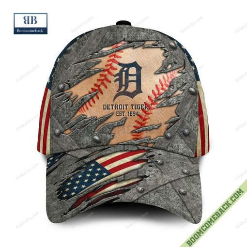 Personalized Detroit Tigers Est 1894 Classic Cap